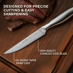 Alternative view of Insignia Steel 4-piece Steak Knife Set