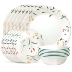 Wildflower Scatter 18-piece Dinnerware Set, Service for 6