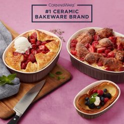 Alternative view of French Colors 6-piece Bakeware Set, Cabernet