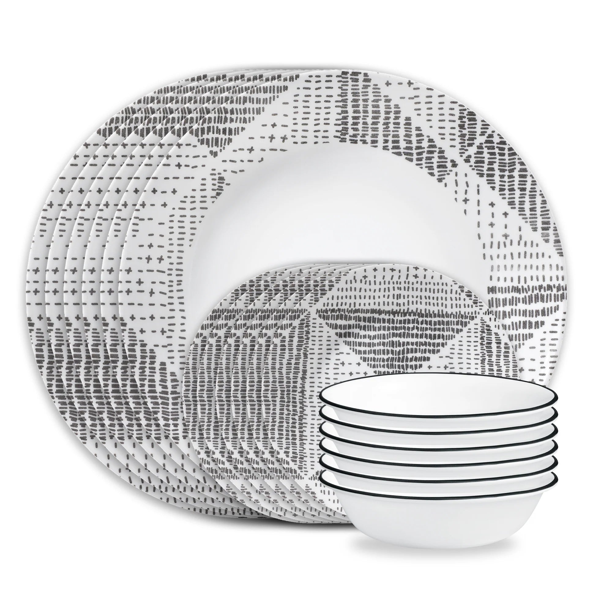 Odisha 18-piece Dinnerware Set, Service for 6