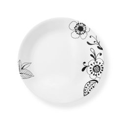 Inked Poppy 10.25 Dinner Plate