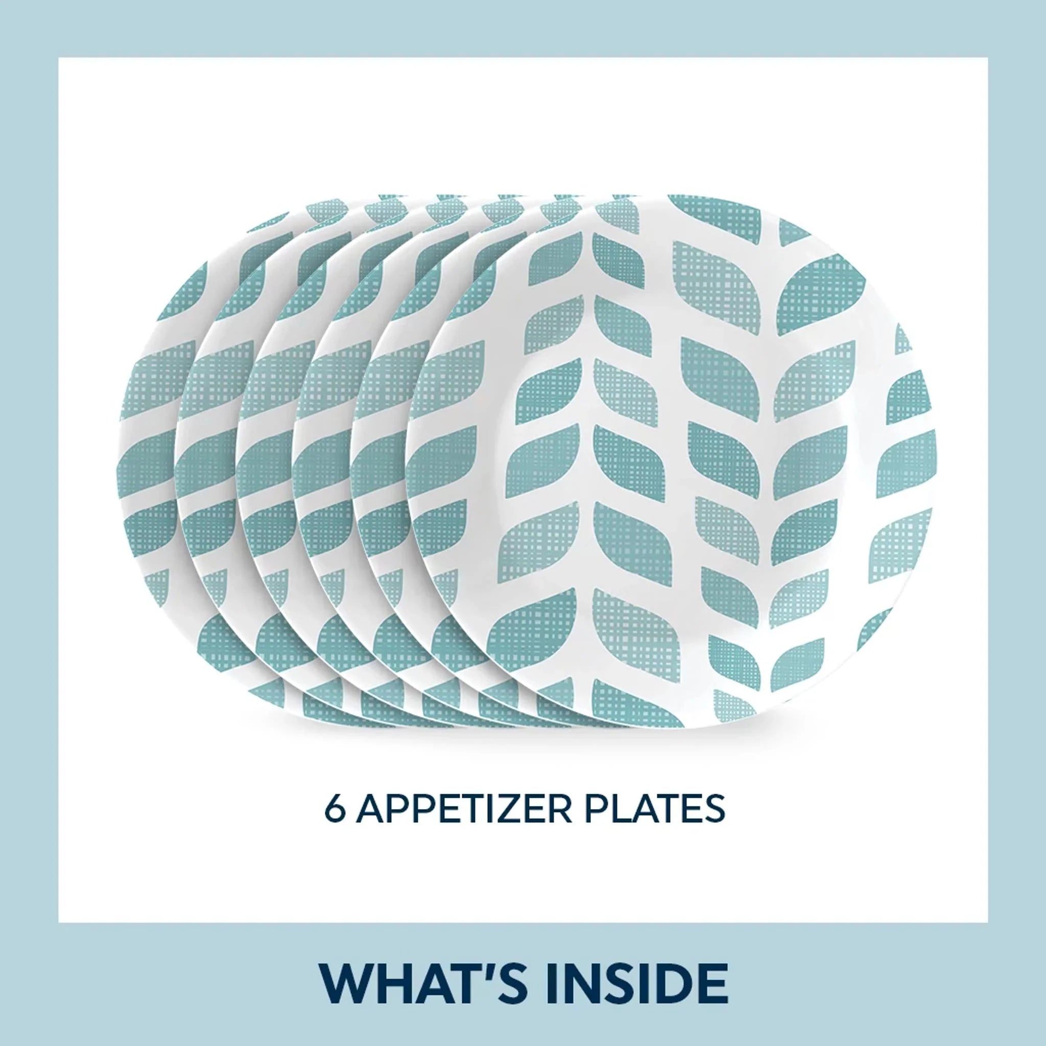 Global Collection Northern Pines 6.75 Appetizer Plates, 6-pack - Image 6