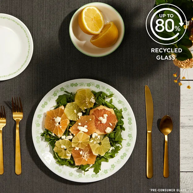 Spring Blossom Green 18-piece Dinnerware Set, Service for 6 - Image 6