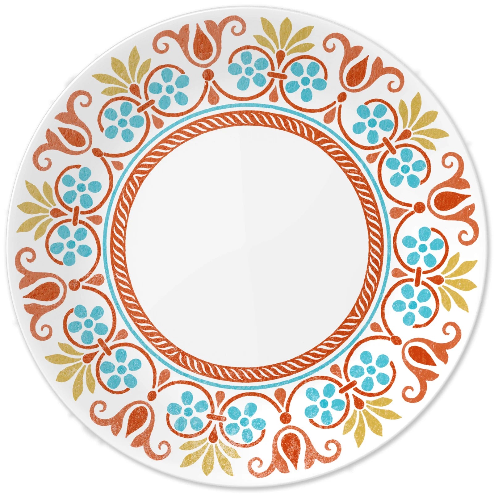 Global Collection Terracotta Dreams 10.25?? Dinner Plates, 4-pack