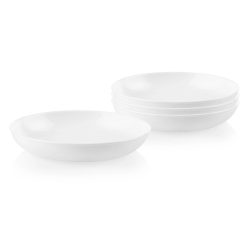 Winter Frost White 30-ounce Versa Meal Bowls, 4-pack
