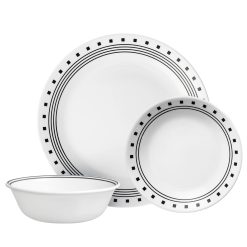 City Block 12-piece Dinnerware Set, Service for 4