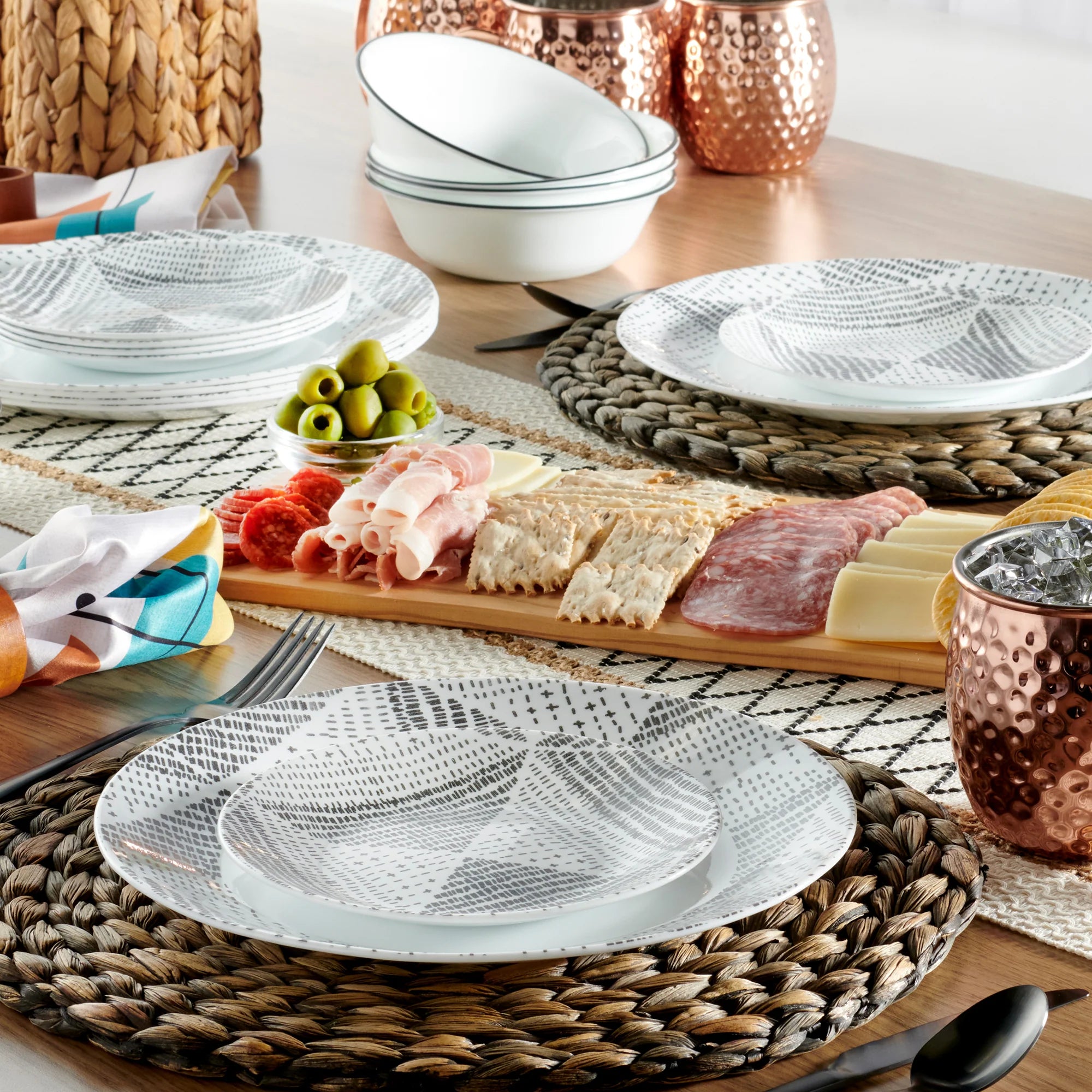 Odisha 18-piece Dinnerware Set, Service for 6 - Image 7