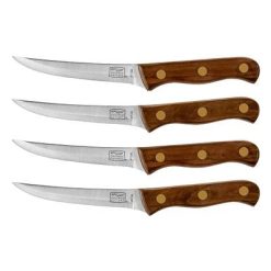 Walnut Tradition 4-piece Steak Knife Set