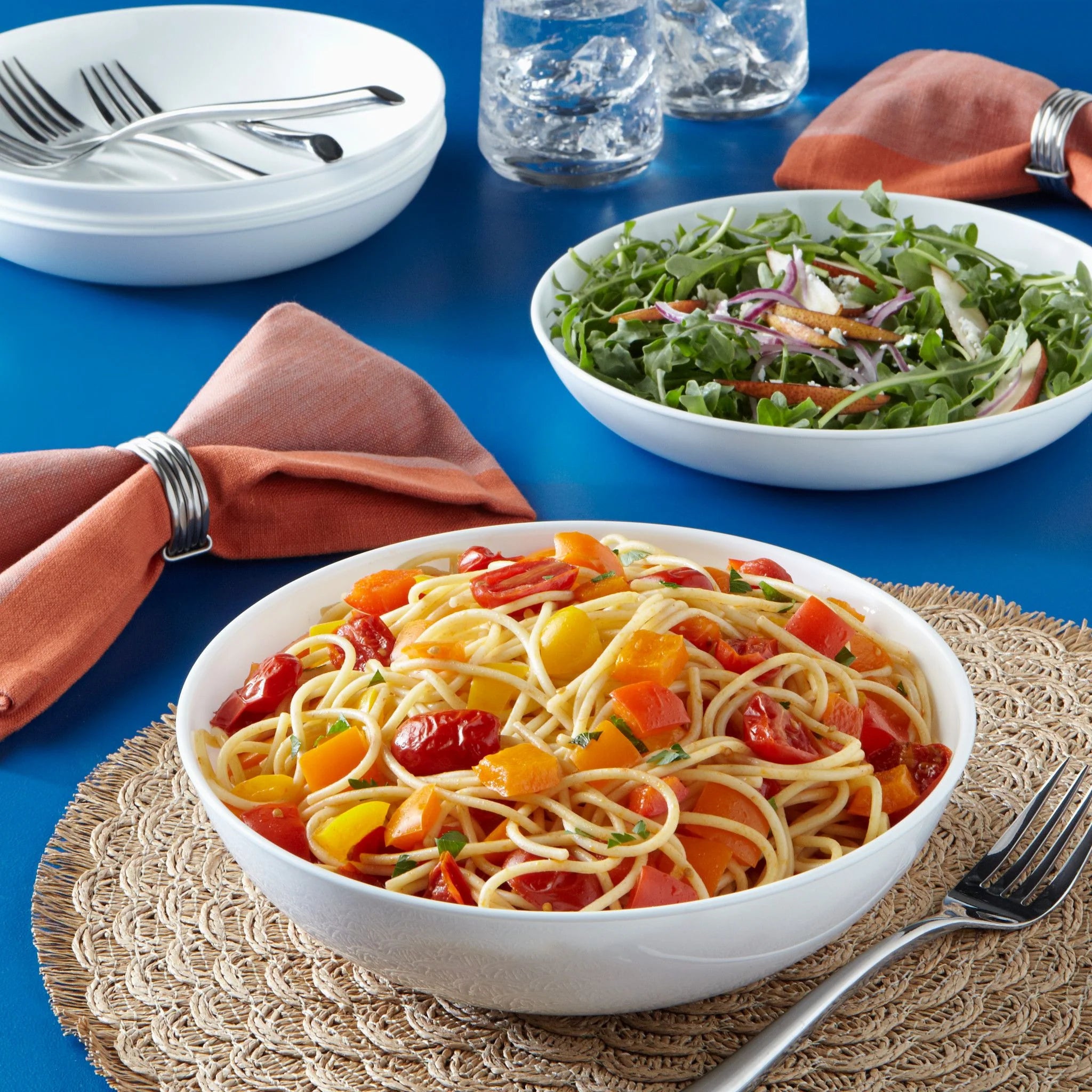 Winter Frost White 30-ounce Versa Meal Bowls, 4-pack - Image 3