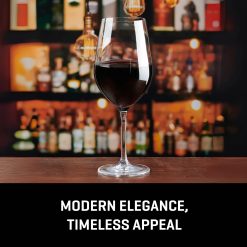 Alternative view of Tokyo Temptation Cabernet Glasses (4-Pieces), 16-ounce, Dishwasher Safe, Lead-free Crystalline
