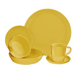 6-piece Curry Dinnerware Set , Service for 1