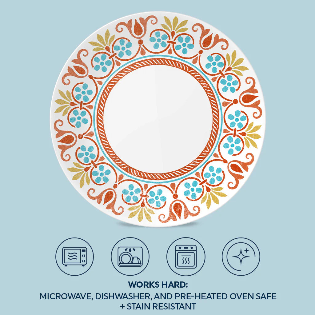 Global Collection Terracotta Dreams 10.25?? Dinner Plates, 4-pack - Image 7