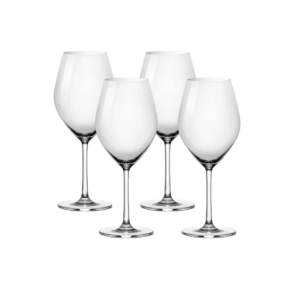 Sondria Red Wine Glasses (4-pieces), 20-ounce, Dishwasher Safe