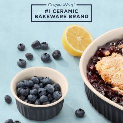 Alternative view of French Colors 12-piece Oval Bakeware Set, Navy