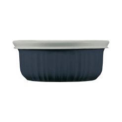 French Colors 16-ounce Baking Dish with Lid, Navy