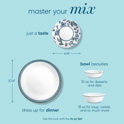 Alternative view of Veranda 16-piece Dinnerware Set, Service for 4