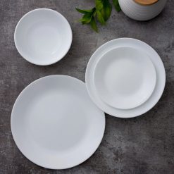 Alternative view of Winter Frost White 10.5 Dinner Plates, 4-pack