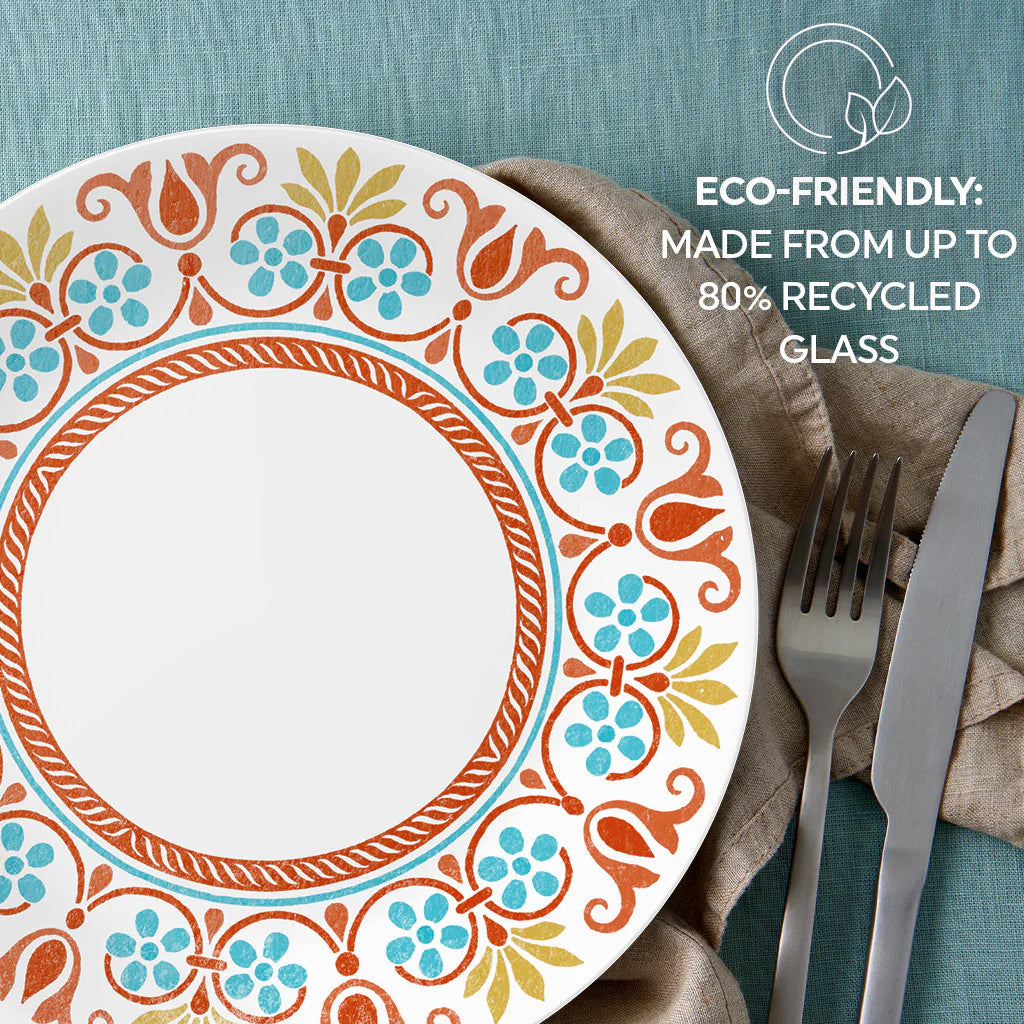 Global Collection Terracotta Dreams 10.25?? Dinner Plates, 4-pack - Image 5