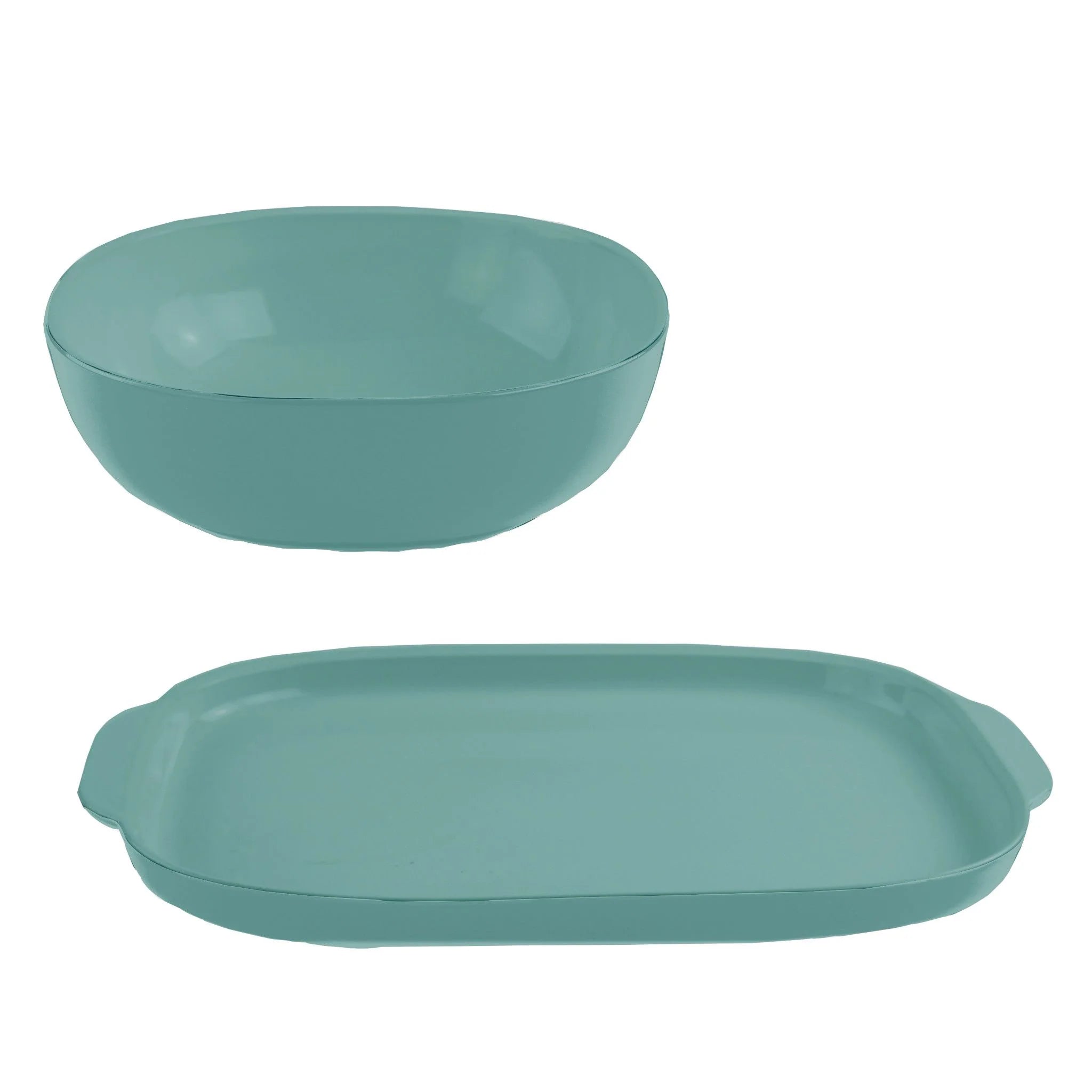 2-piece Serving Set, Pool Blue