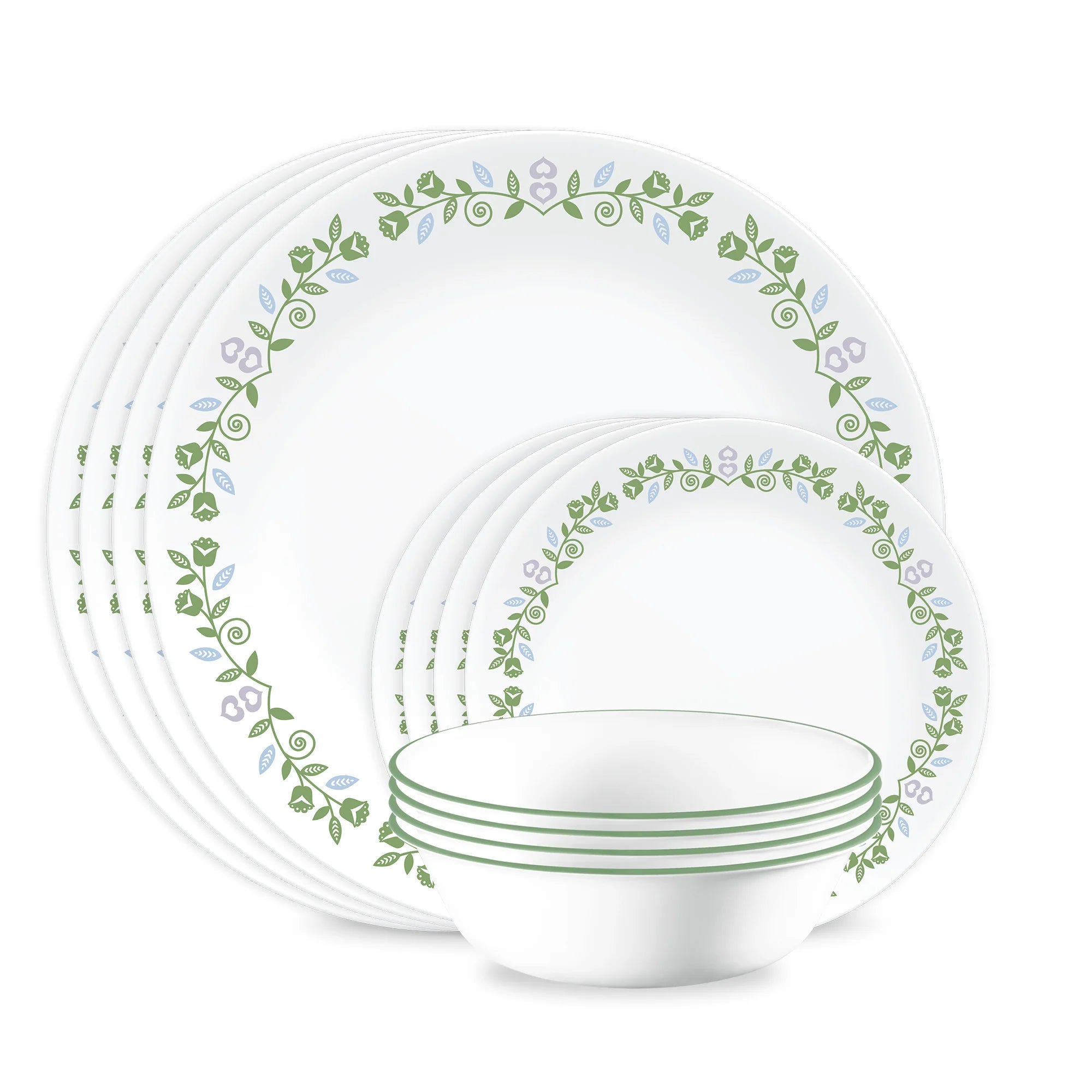 Bryndle 12-Piece Glass Dinnerware Set, Service for 4