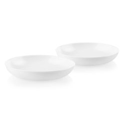 Winter Frost White 30-ounce Versa Meal Bowls, 2-pack