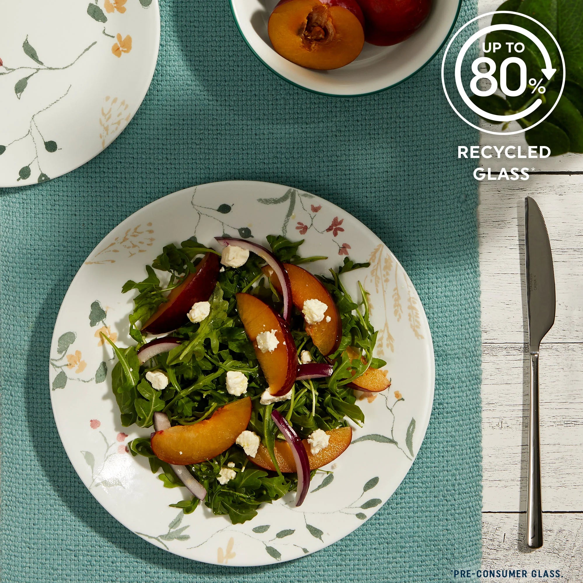Wildflower Scatter 12-piece Dinnerware Set, Service for 4 - Image 3