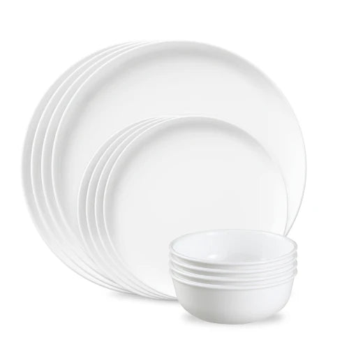 Modern Rounds 12pc Set, Service for 4