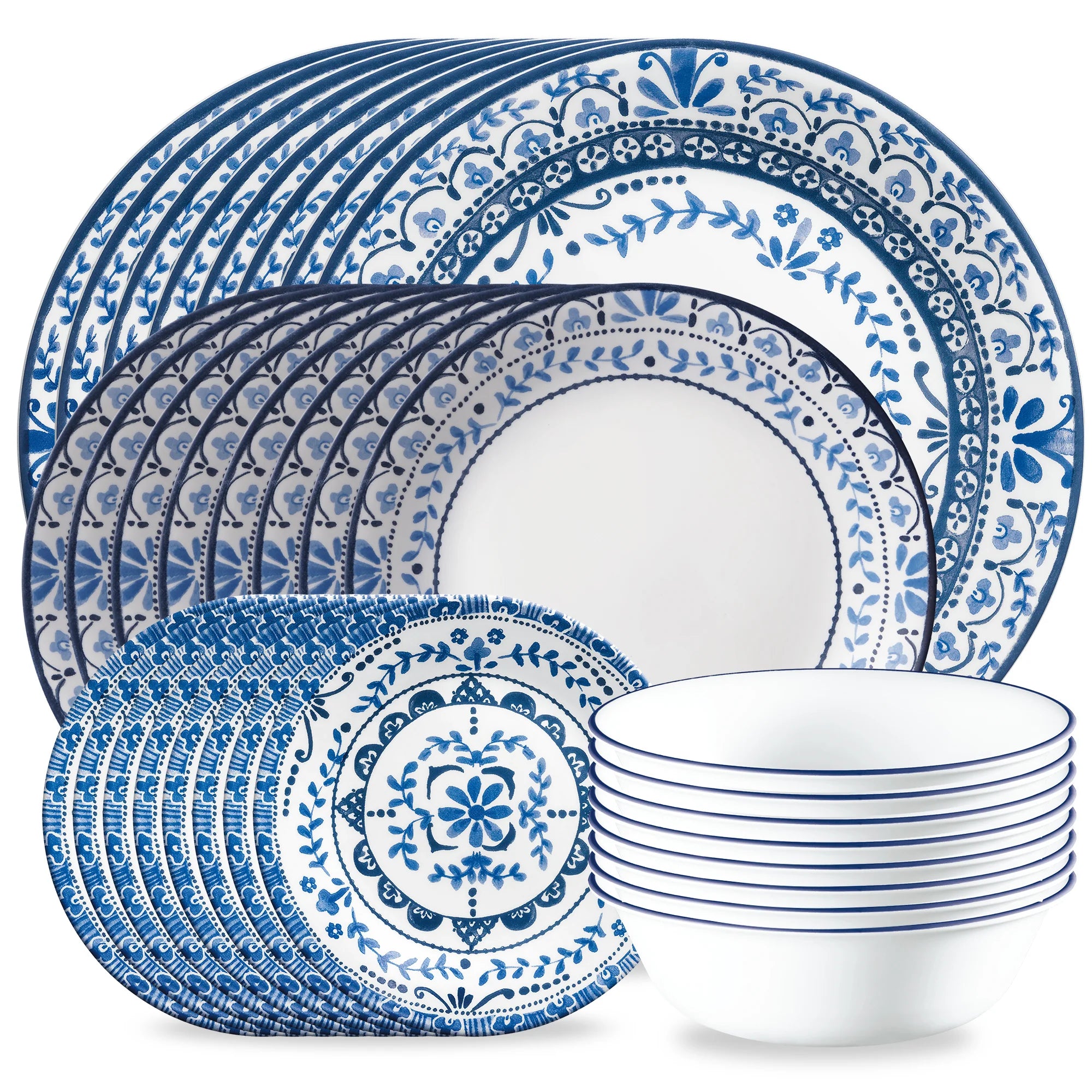 Portofino 32-piece Dinnerware Set, Service for 8